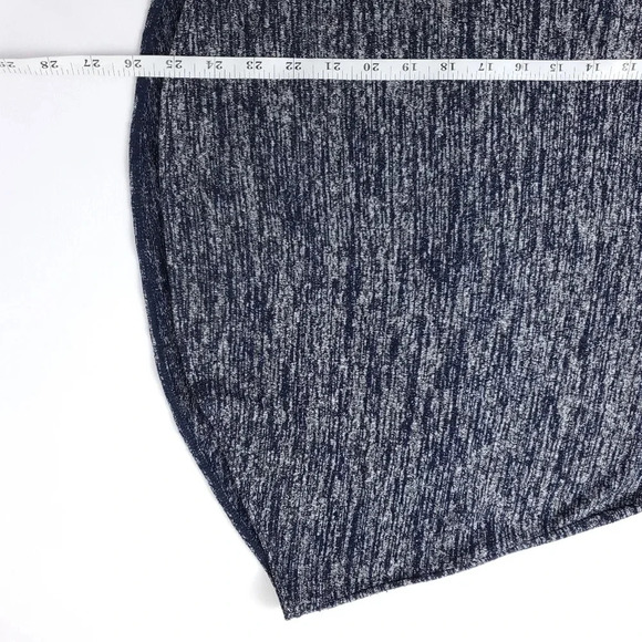 Rag & Bone heathered navy round hem Tank - Picture 7 of 9